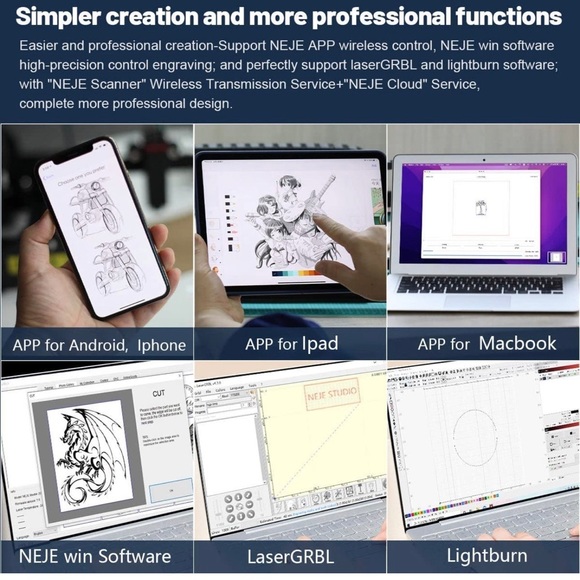 ❤️NEW❤️ NEJE 3 Max A40640 CUTTERING AND ENGRAVING - Picture 12 of 12